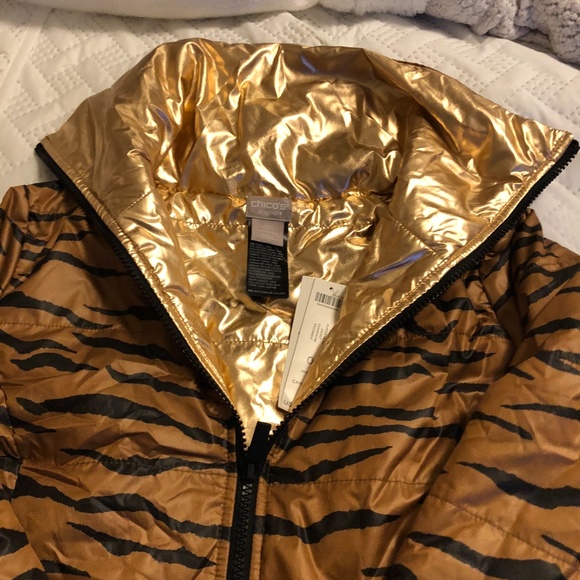 Reversible Puffer Jacket - Picture 7 of 8